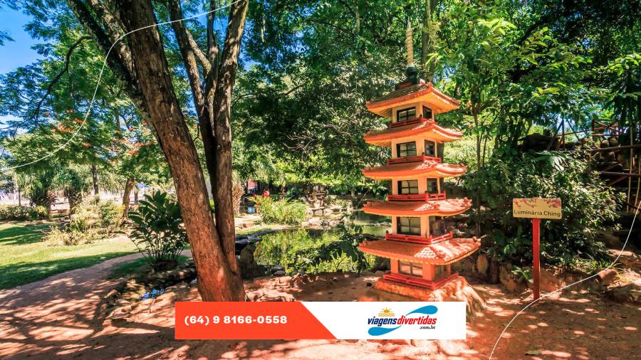 Jardim Japonês em Caldas Novas