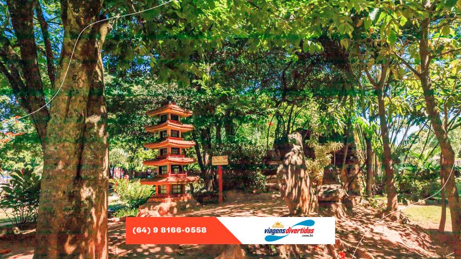 Jardim Japonês em Caldas Novas