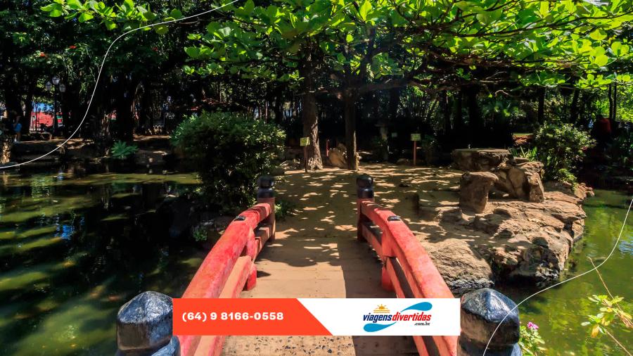 Jardim Japonês em Caldas Novas