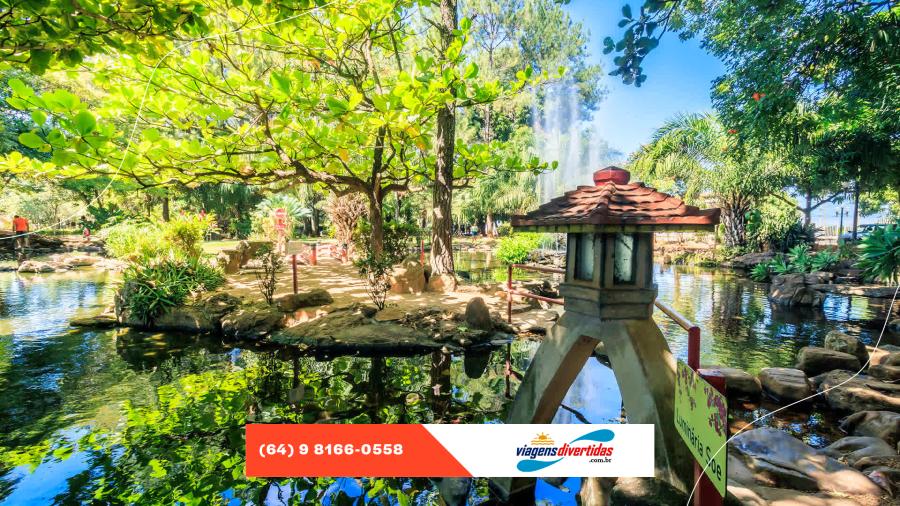 Jardim Japonês em Caldas Novas