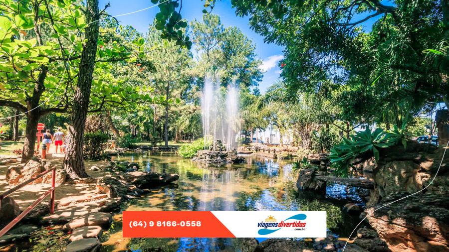 Jardim Japonês em Caldas Novas