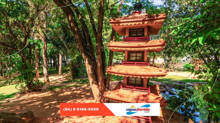 Jardim Japonês em Caldas Novas